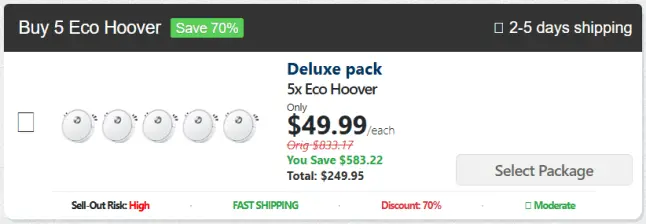 EcoHoover Robot Vacuum 15