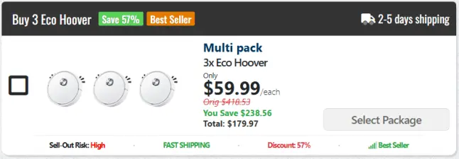 EcoHoover Robot Vacuum 12